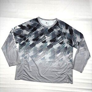 Rodeel Loose-Fit UPF 50+ Performance Fishing Long Sleeve Camo Shirt Mens 2XL